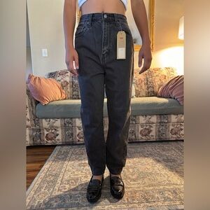 Levi's Dark Gray Relaxed Jeans